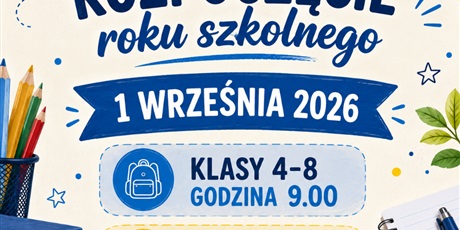 Rozpoczęcie roku szkolnego 2026/27