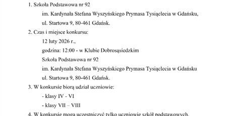 Wojewódzki Konkurs Interpretacyjny Poetów Współczesnych - zmiana daty konkursu
