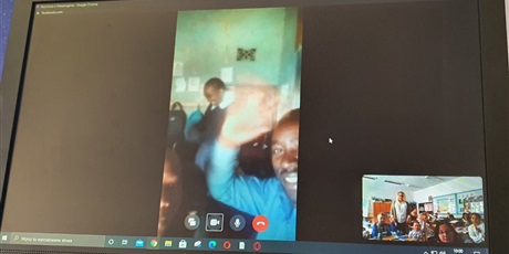 Powiększ grafikę: Spotkanie II z uczniami z Kenii